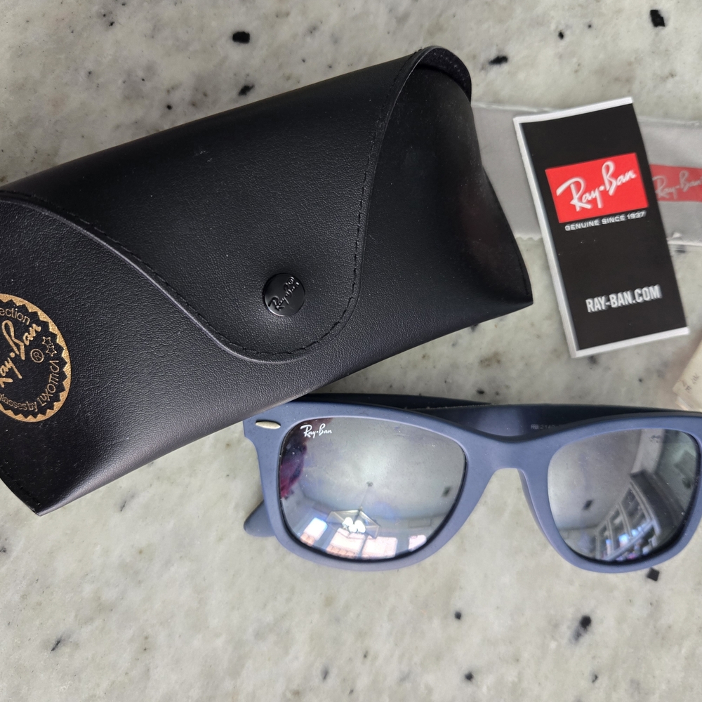 Ray-Ban Camouflage Blue Sunglasses